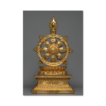 Poster Horloge d'Or