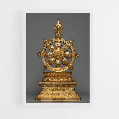 ap-dharma wheel-2 cadre Blanc