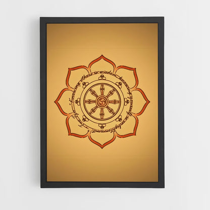 ap-dharma wheel-3 cadre Noir