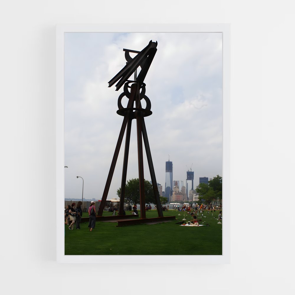ap-di suvero sculptures-2 cadre Blanc
