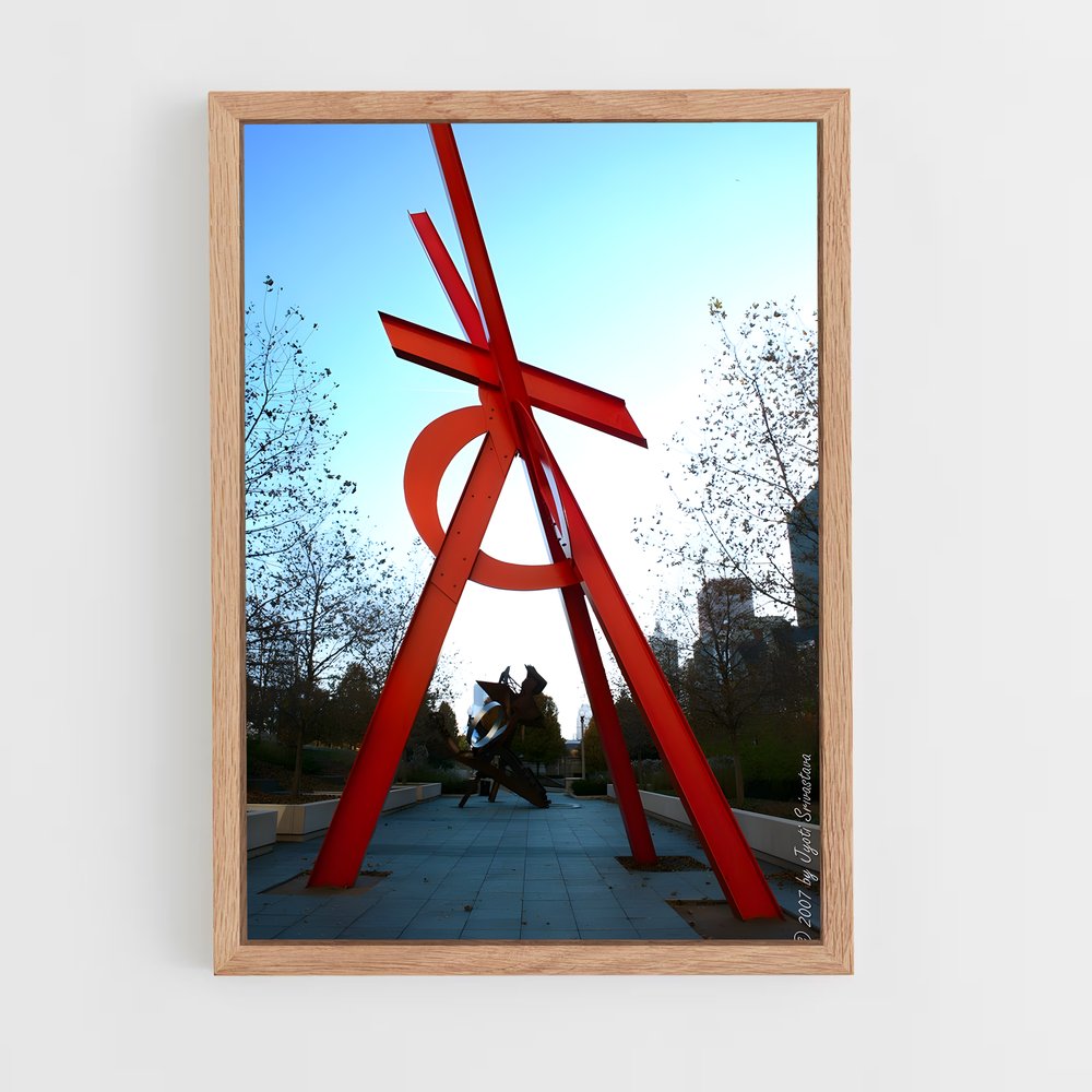 ap-di suvero sculptures-3 cadre Bois clair