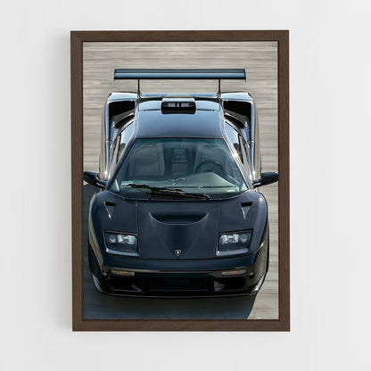 ap-diablo gt-1 cadre Bois foncé