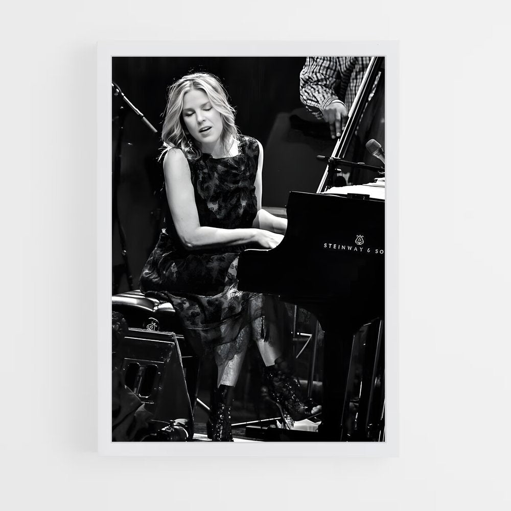 ap-diana krall-1 cadre Blanc