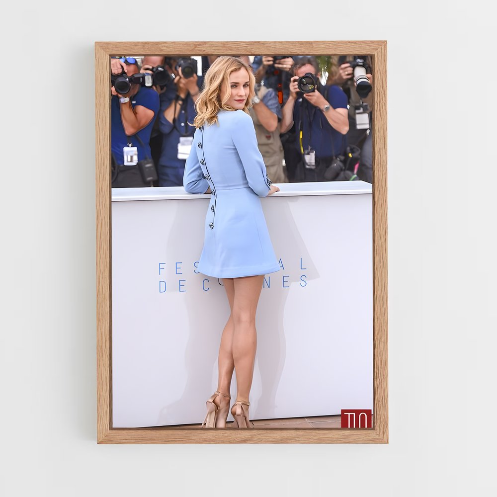 ap-diane kruger-4 cadre Bois clair