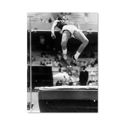 Poster Saut de Fosbury