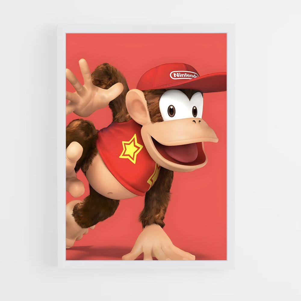ap-diddy kong-1 cadre Blanc