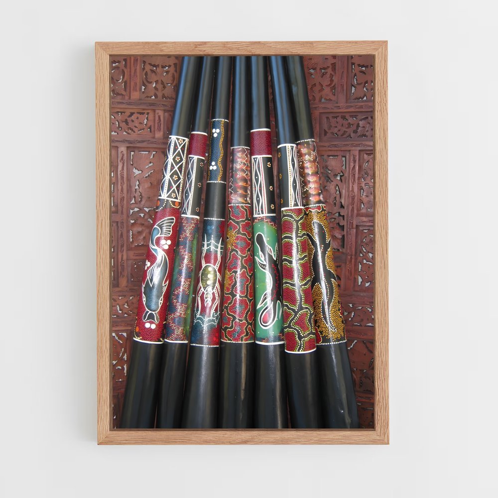 ap-didgeridoo-3 cadre Bois clair