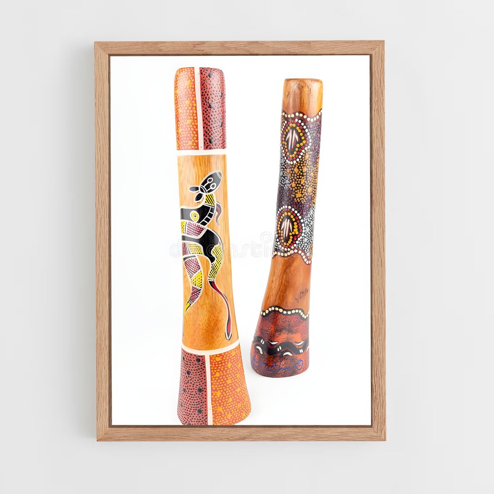 ap-didgeridoo-5 cadre Bois clair
