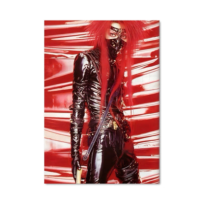 Poster Femme de Cuir