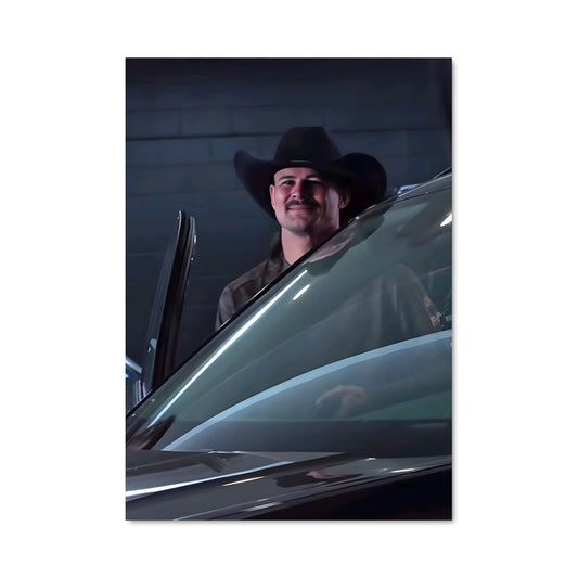 Poster Dans la Voiture