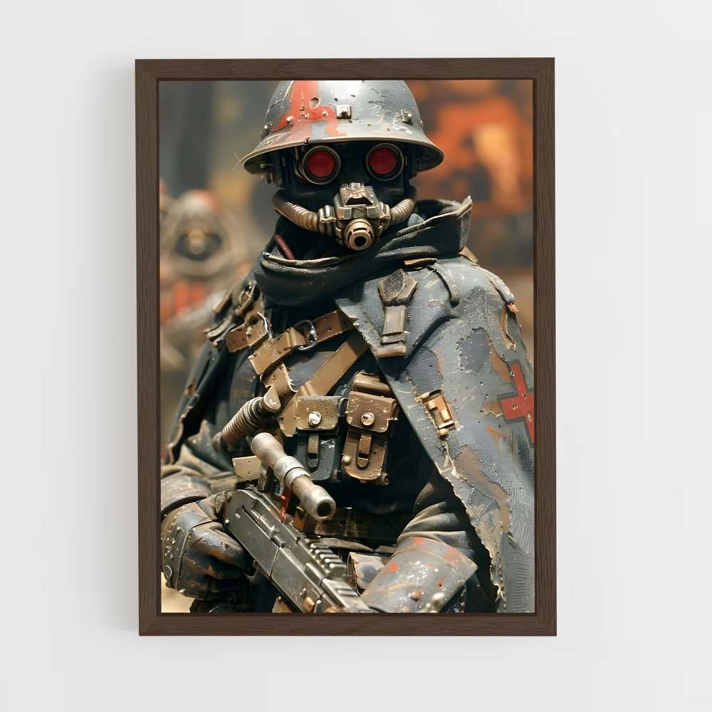 ap-dieselpunk-4 cadre Bois foncé