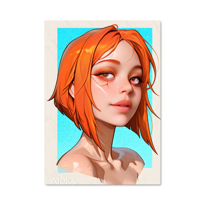 Poster Flamme d'Orange
