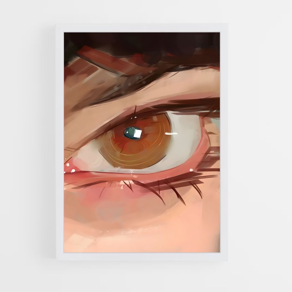ap-digital painting-4 cadre Blanc