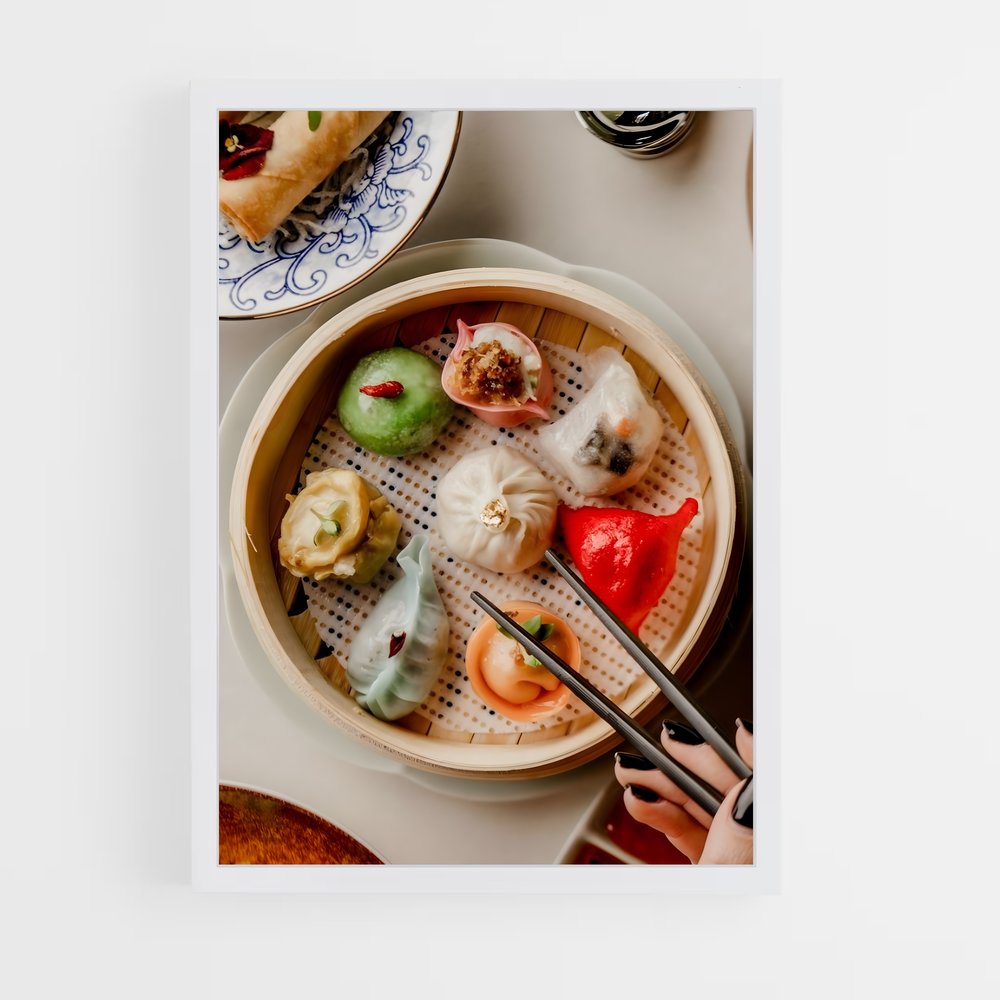 ap-dim sum-2 cadre Blanc