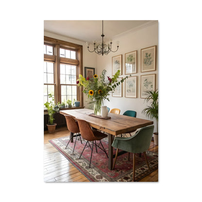 Poster Table et Chaleur