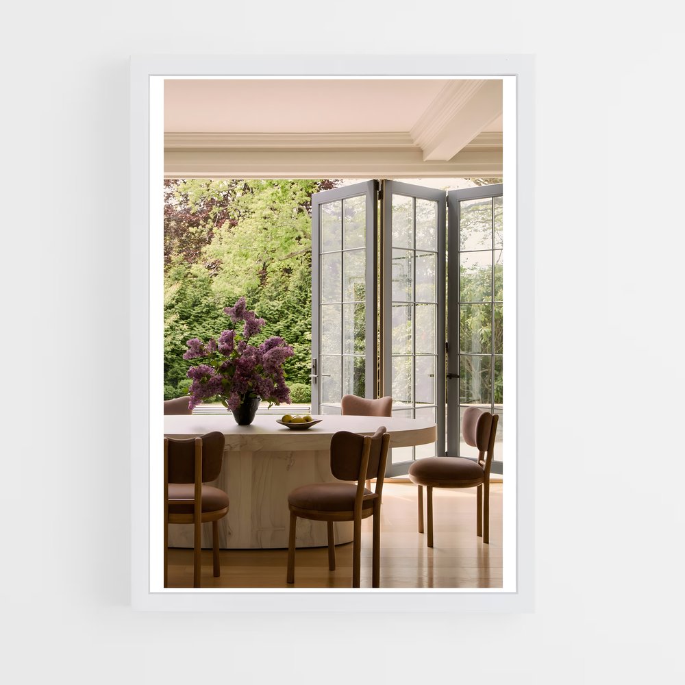 ap-dining table-1 cadre Blanc