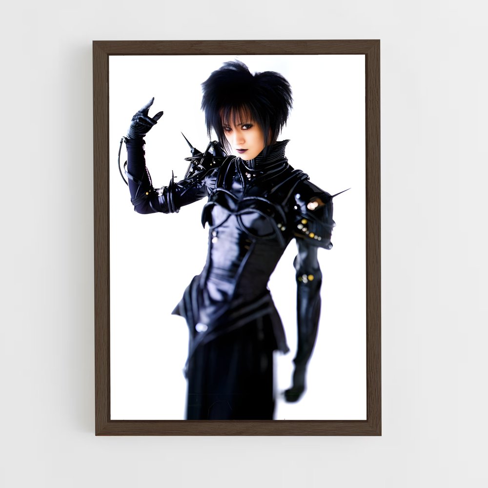 ap-dir en grey-3 cadre Bois foncé