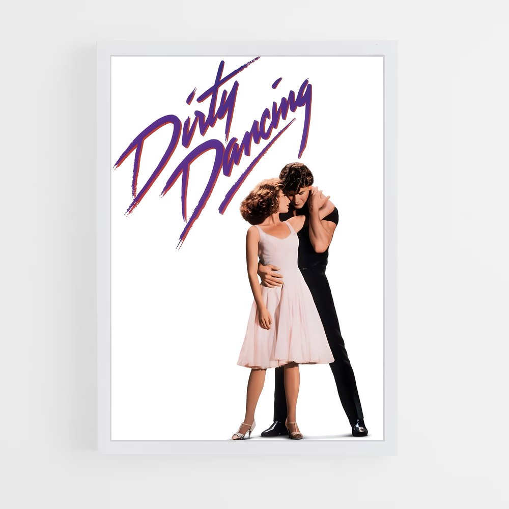 ap-dirty dancing-1 cadre Blanc