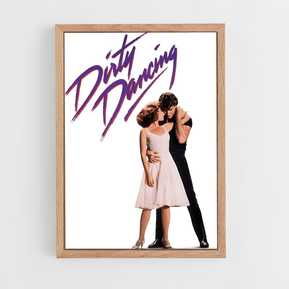 ap-dirty dancing-1 cadre Bois clair
