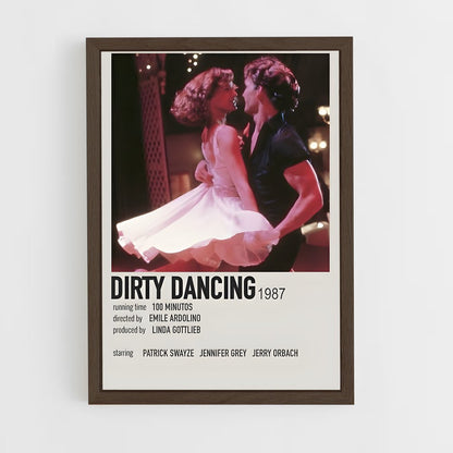 ap-dirty dancing-2 cadre Bois foncé
