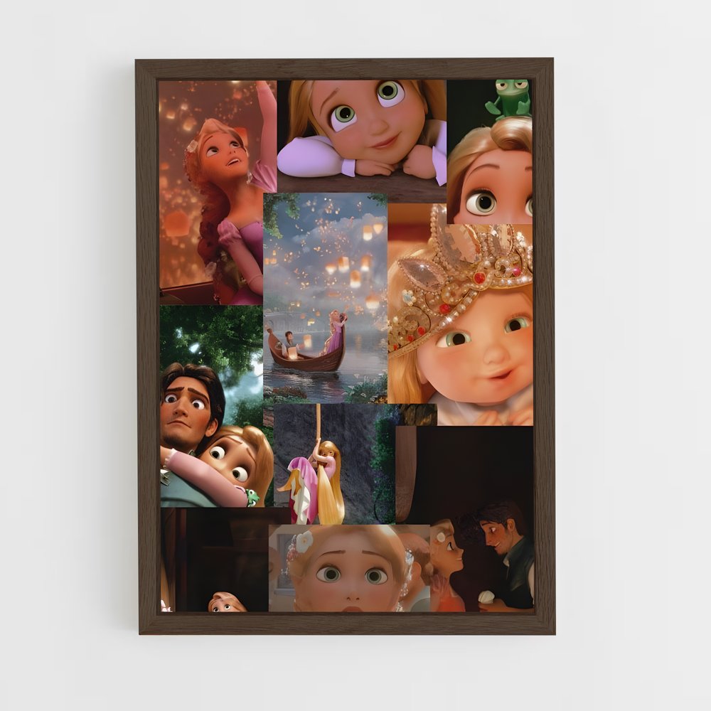 ap-disney-10 cadre Bois foncé