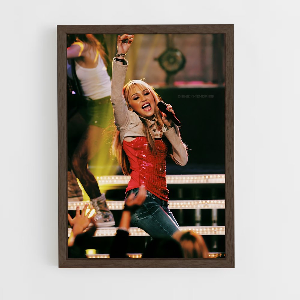 ap-disney channel-2 cadre Bois foncé