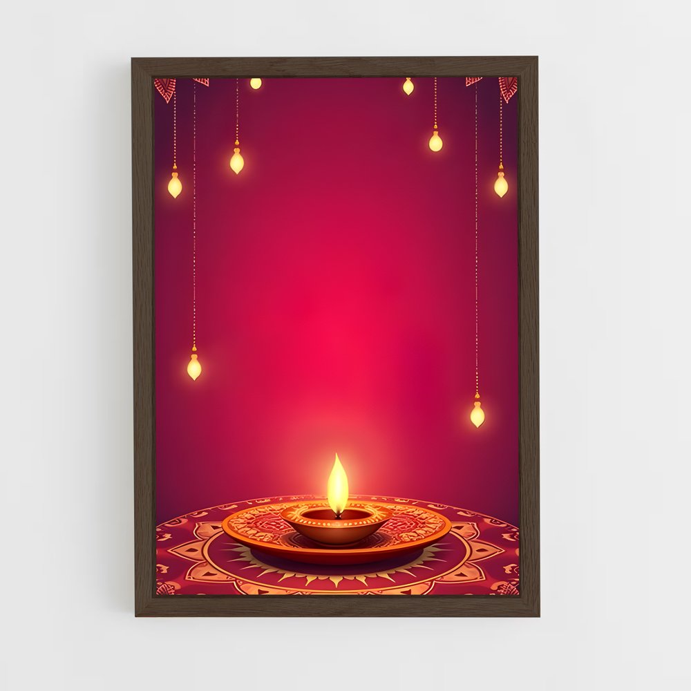 ap-diwali-1 cadre Bois foncé