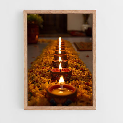 ap-diwali-4 cadre Bois clair