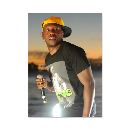 Poster Dizzee à la Barre