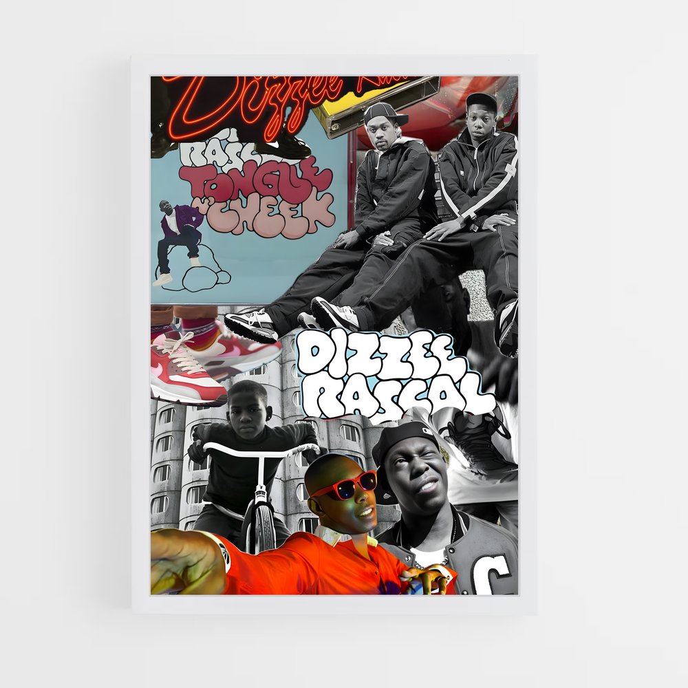 ap-dizzee rascal-2 cadre Blanc
