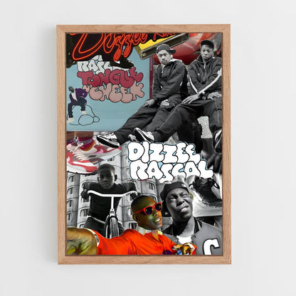 ap-dizzee rascal-2 cadre Bois clair