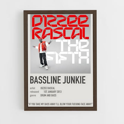 ap-dizzee rascal-7 cadre Bois foncé
