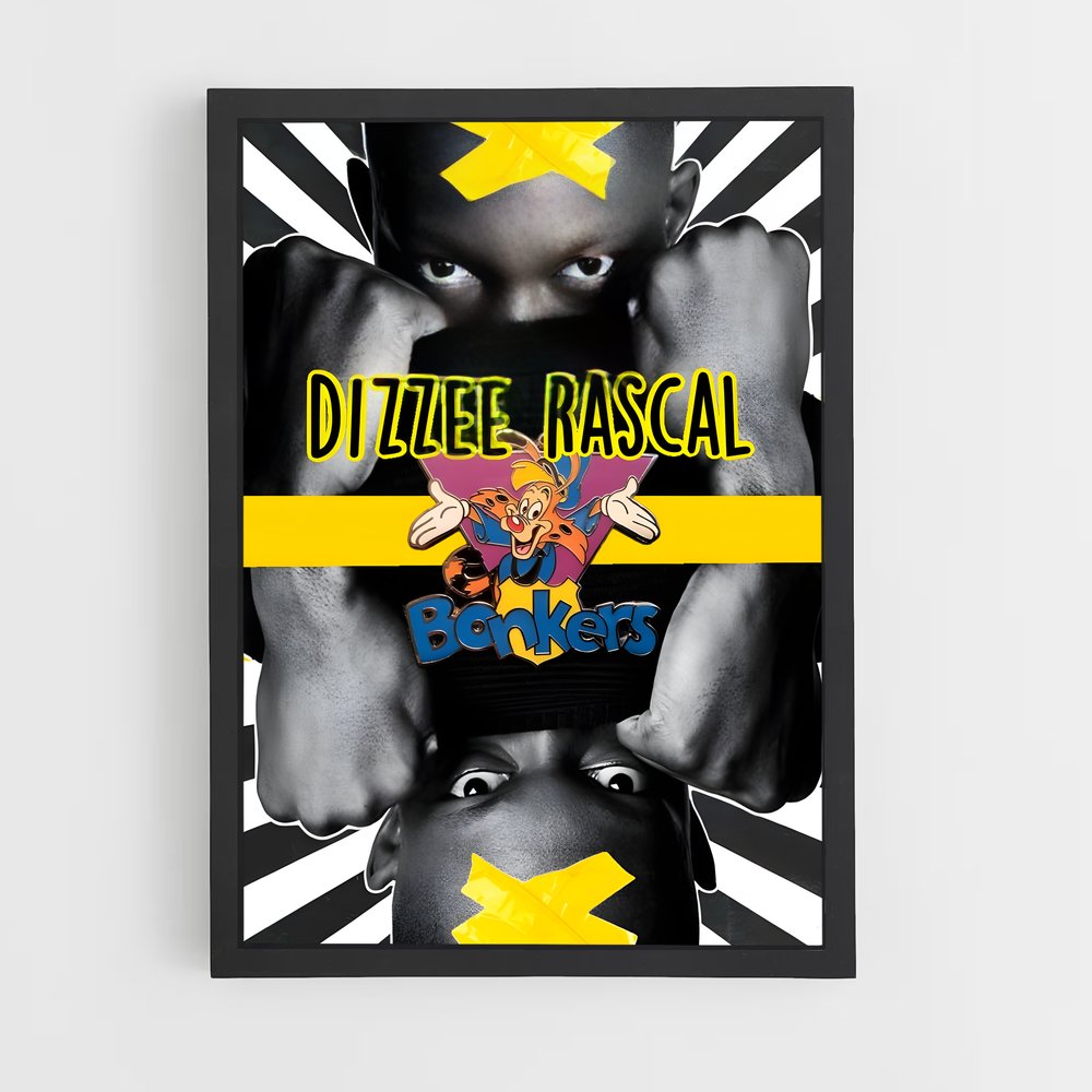 ap-dizzee rascal-8 cadre Noir