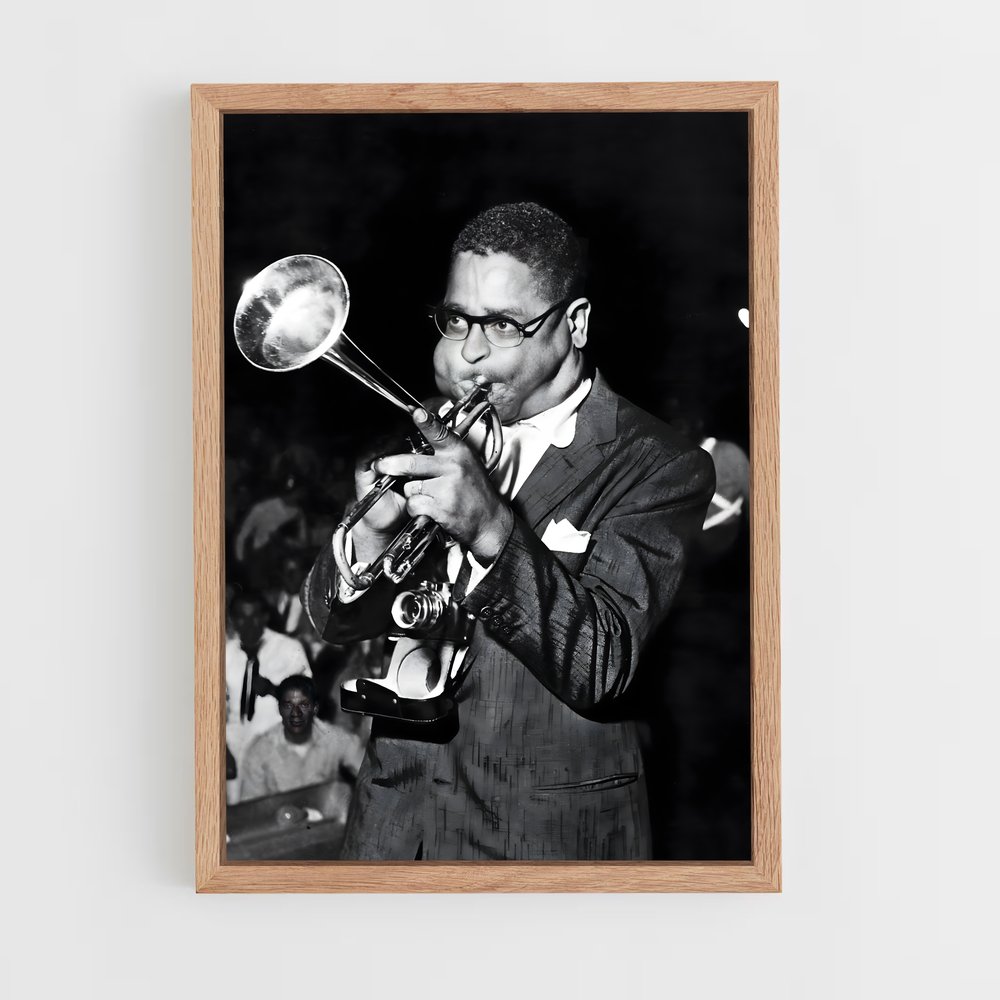 ap-dizzy gillespie-1 cadre Bois clair