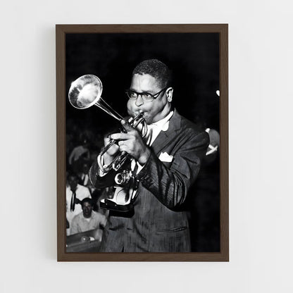 ap-dizzy gillespie-1 cadre Bois foncé
