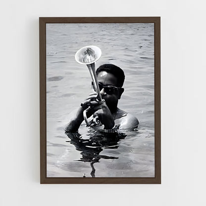 ap-dizzy gillespie-2 cadre Bois foncé