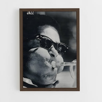 ap-dizzy gillespie-3 cadre Bois foncé