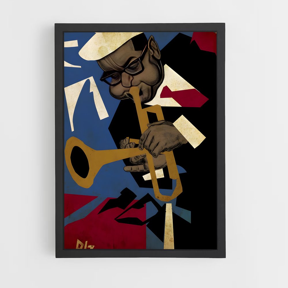 ap-dizzy gillespie-5 cadre Noir