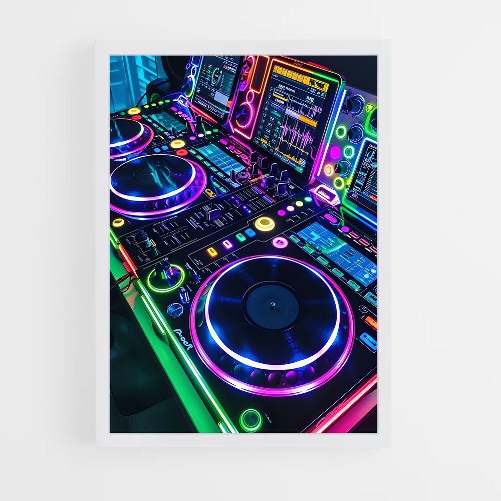 ap-dj-6 cadre Blanc