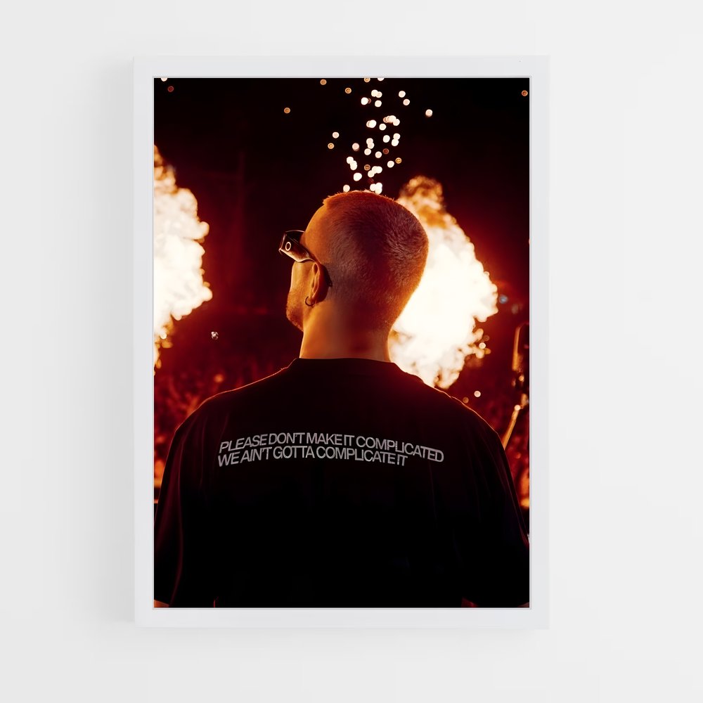 ap-dj snake-8 cadre Blanc