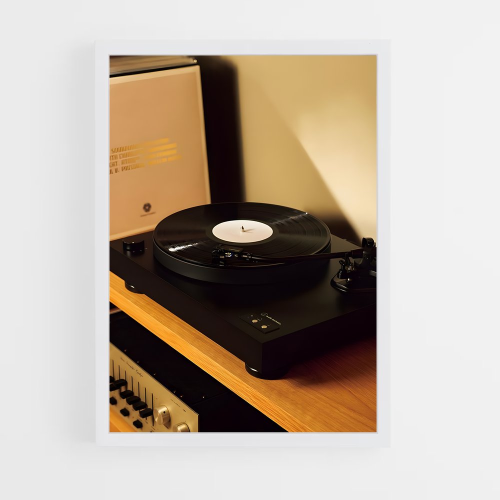 ap-dj turntables-5 cadre Blanc