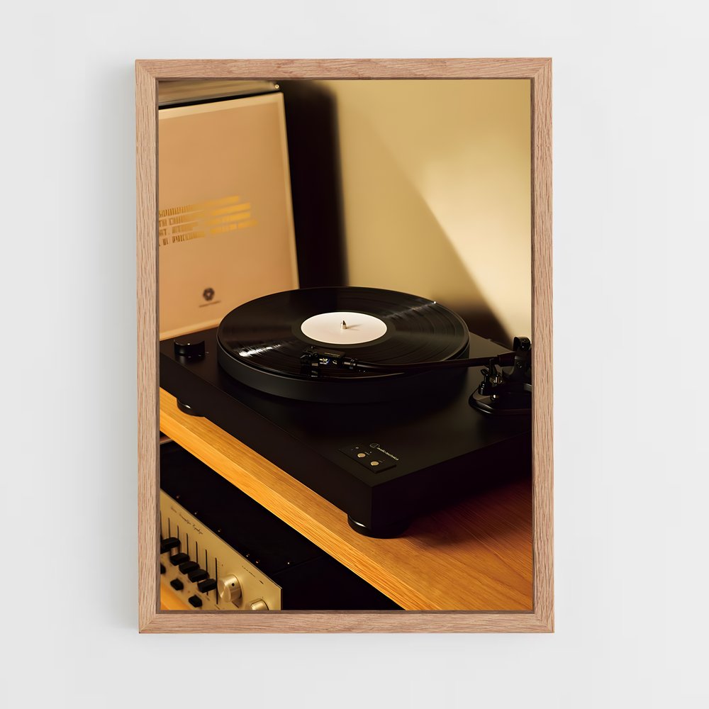 ap-dj turntables-5 cadre Bois clair