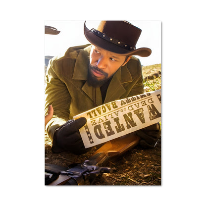 Poster Django au Chapeau