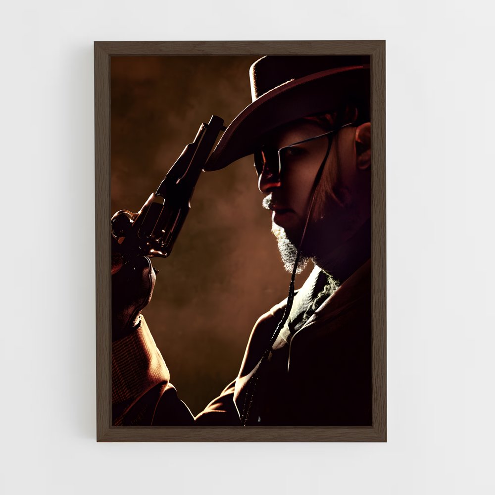 ap-django freeman-2 cadre Bois foncé
