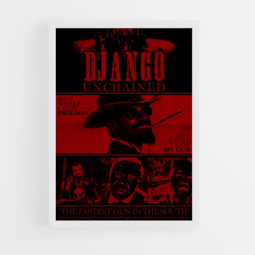 ap-django unchained-11 cadre Blanc