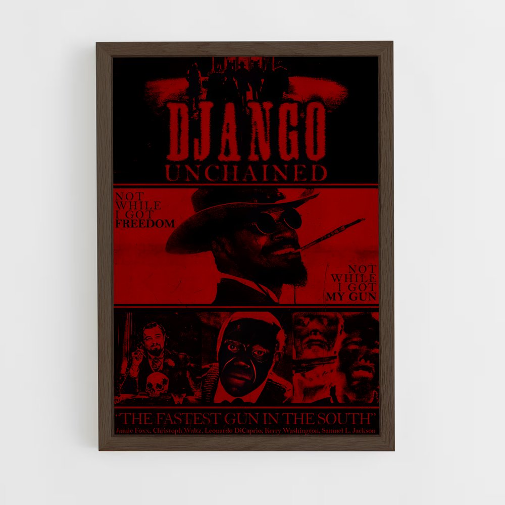 ap-django unchained-11 cadre Bois foncé