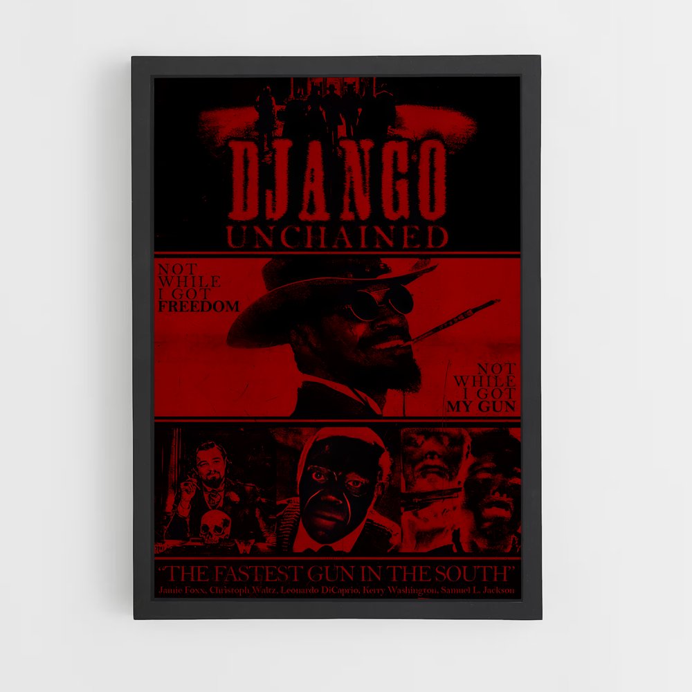 ap-django unchained-11 cadre Noir