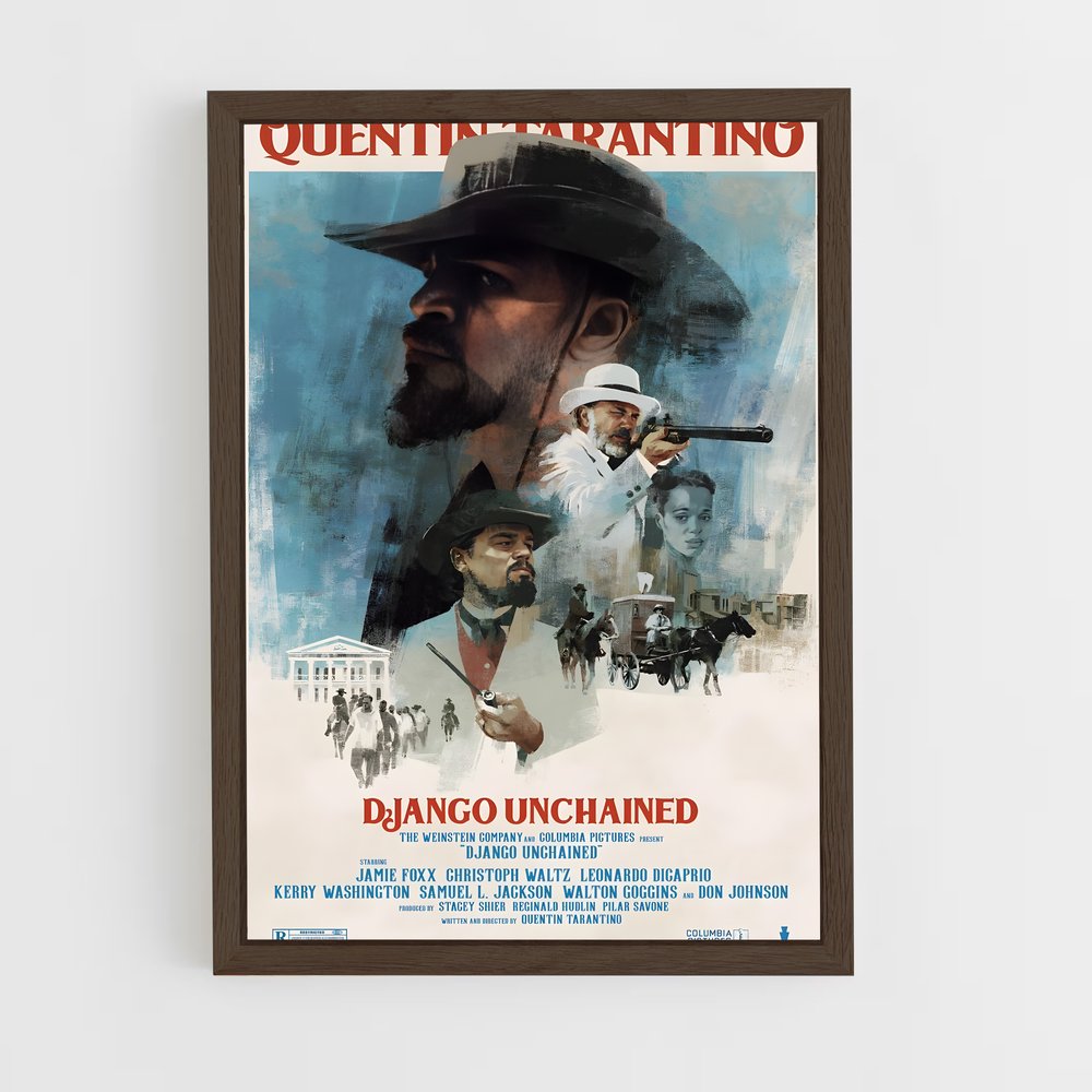 ap-django unchained-2 cadre Bois foncé