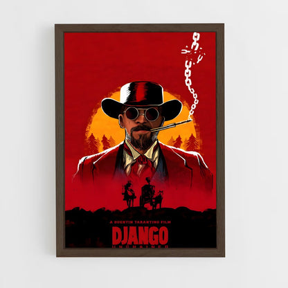 ap-django unchained-4 cadre Bois foncé