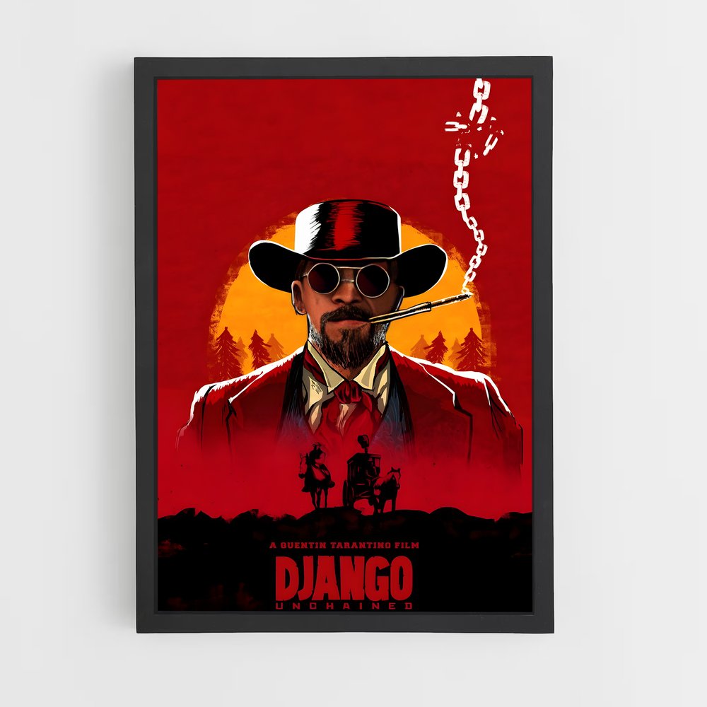 ap-django unchained-4 cadre Noir